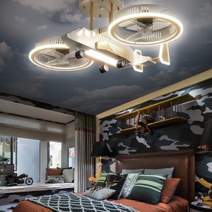 LAMPADARIO AEREO GOLD