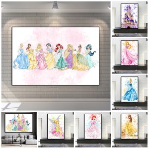 Art room Canvas Principesse Disney – 7 varianti