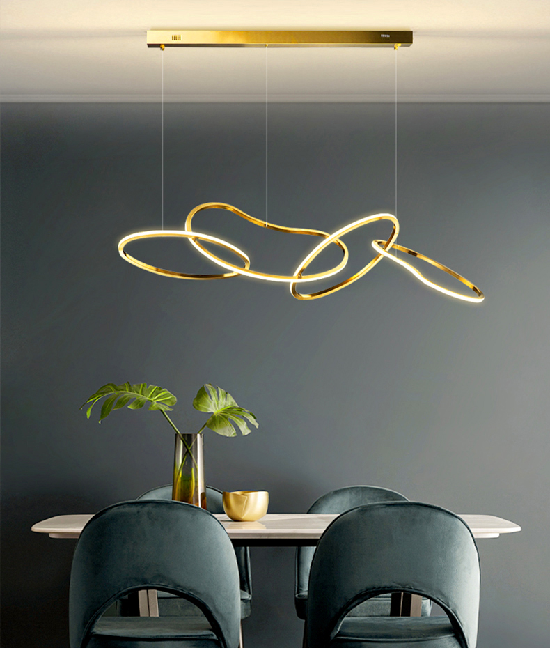 Lampadario sospeso Dea Oro - immagine 6