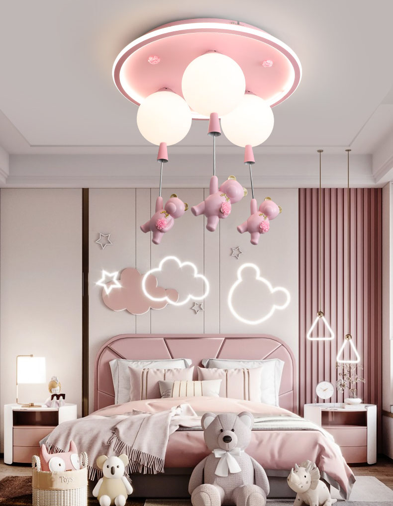 LAMPADARIO TRIO ROMANTICO DEGLI ORSI - immagine 2