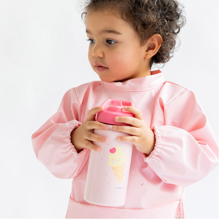 Borraccia termica con cannuccia 500 ml – 5 fantasie disp - immagine 6