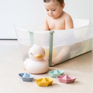 Set di quattro barchette Origami