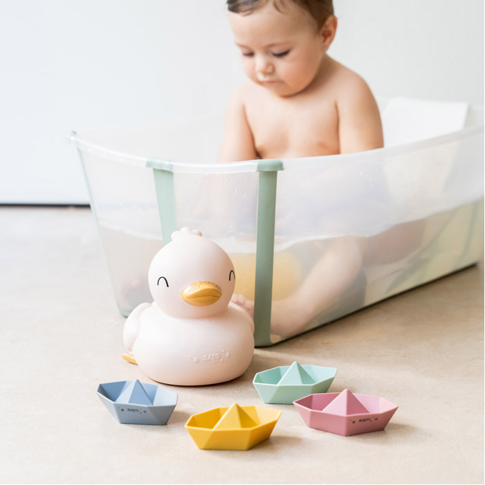 Set di quattro barchette Origami