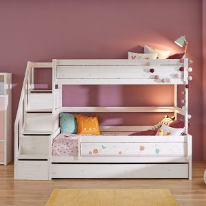 Letto alto con scala deluxe doppio