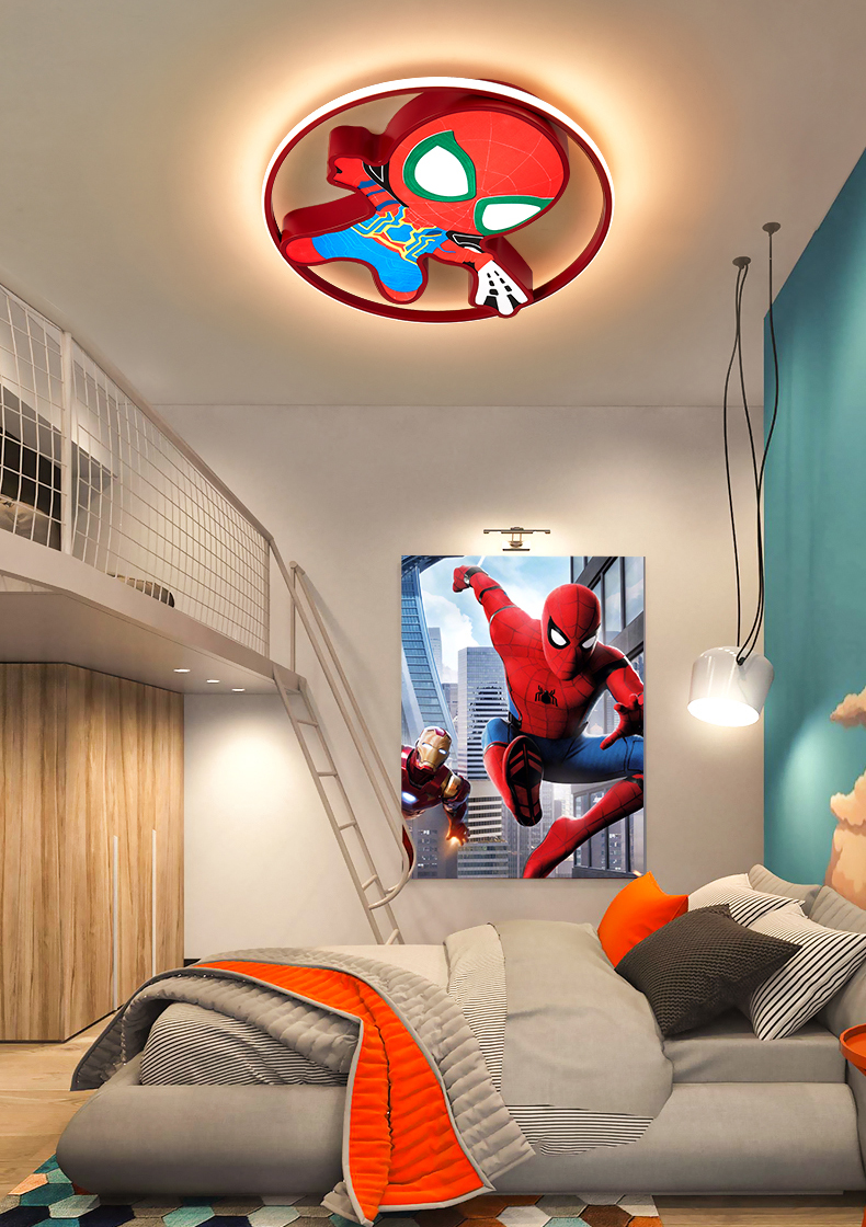 PLAFONIERA SPIDER-MAN SMART-LED - immagine 8