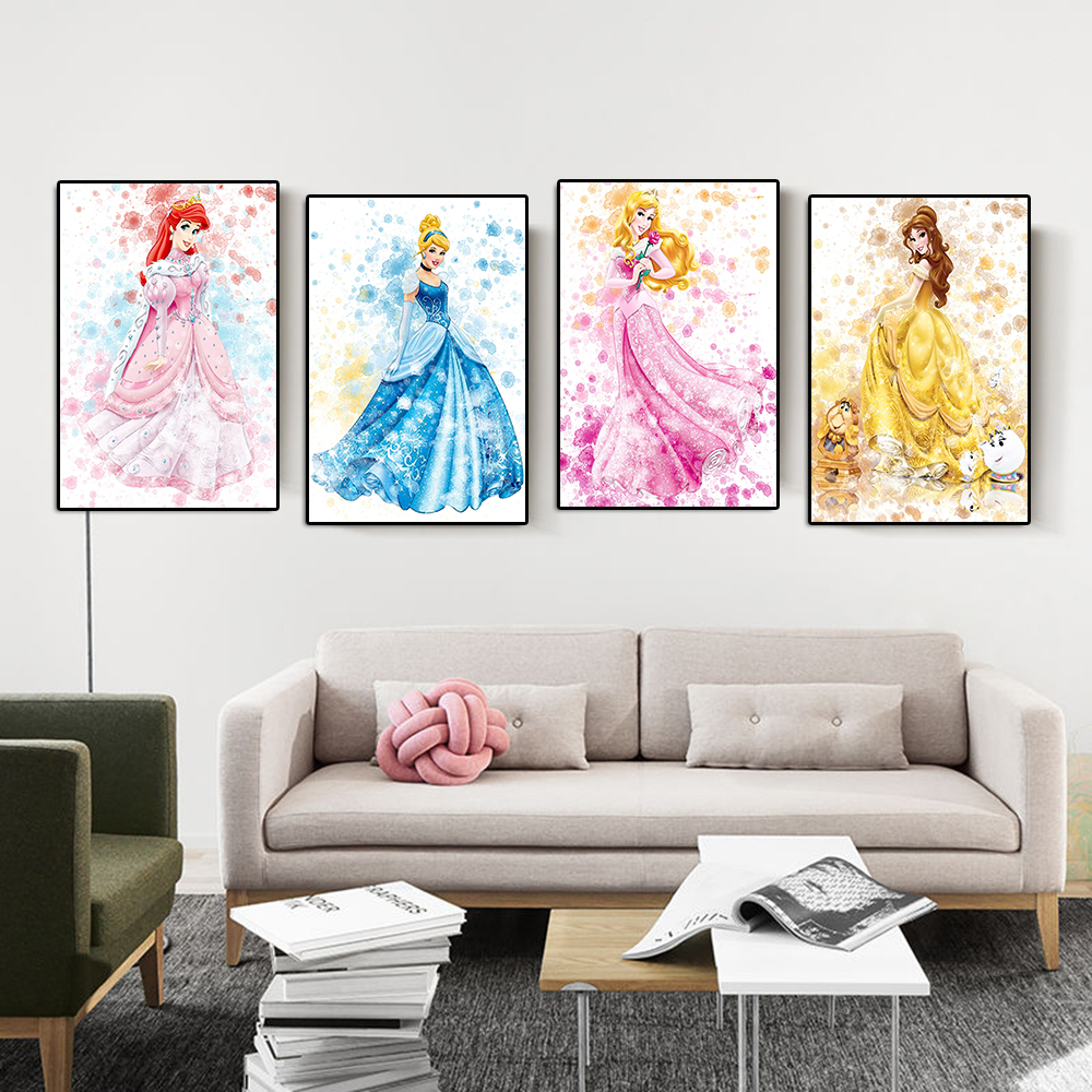 Art room Canvas Principesse Disney – 7 varianti - immagine 5