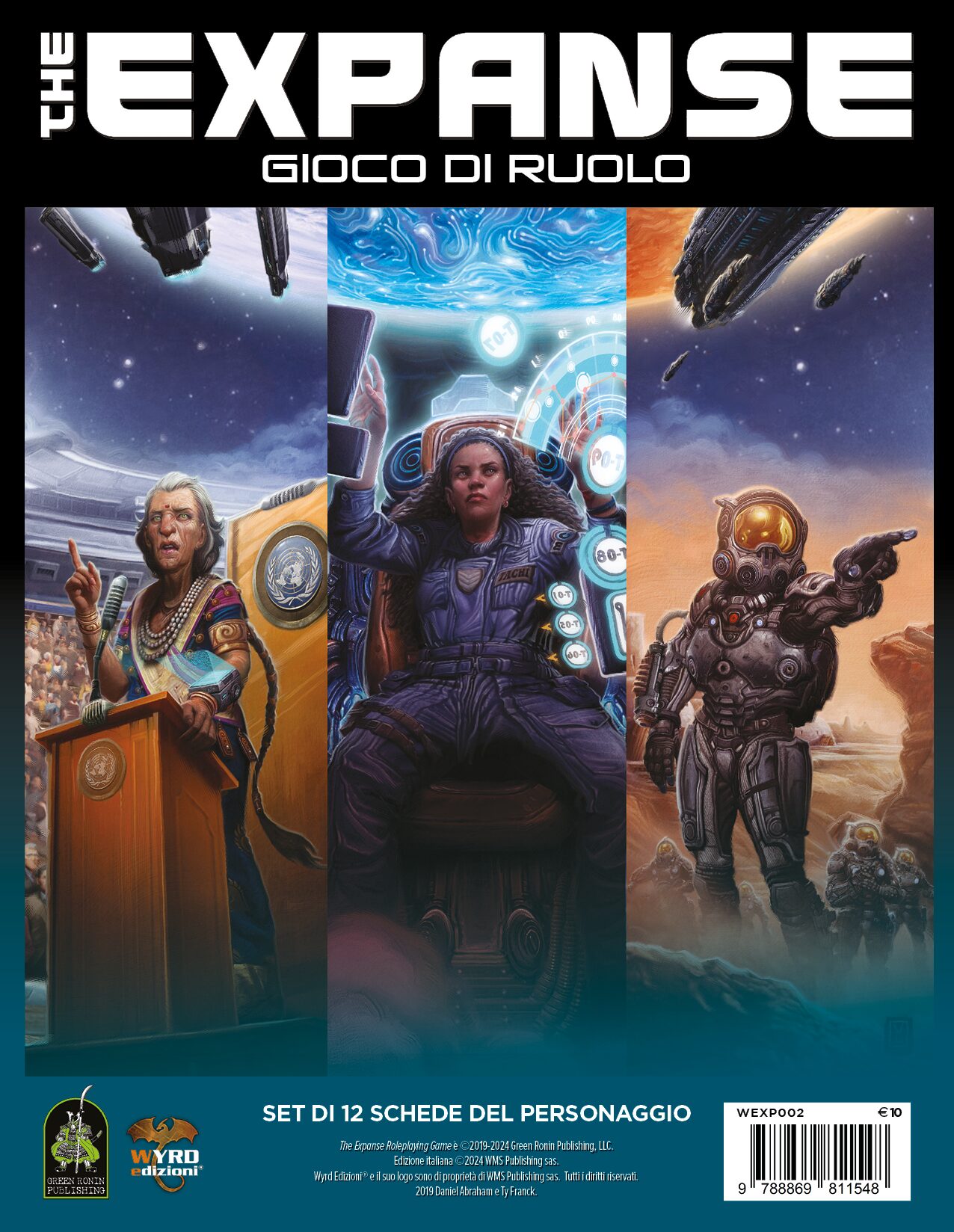 THE EXPANSE – Schede dei Personaggi