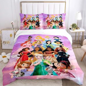 Completo letto Disney – Principesse riunite – 5 modelli disponibili