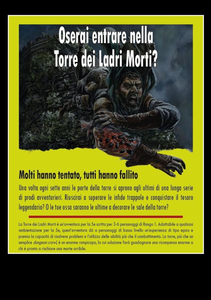 LA TORRE DEI LADRI MORTI – Avventura di Rango 1 per 5a Edizione - immagine 3