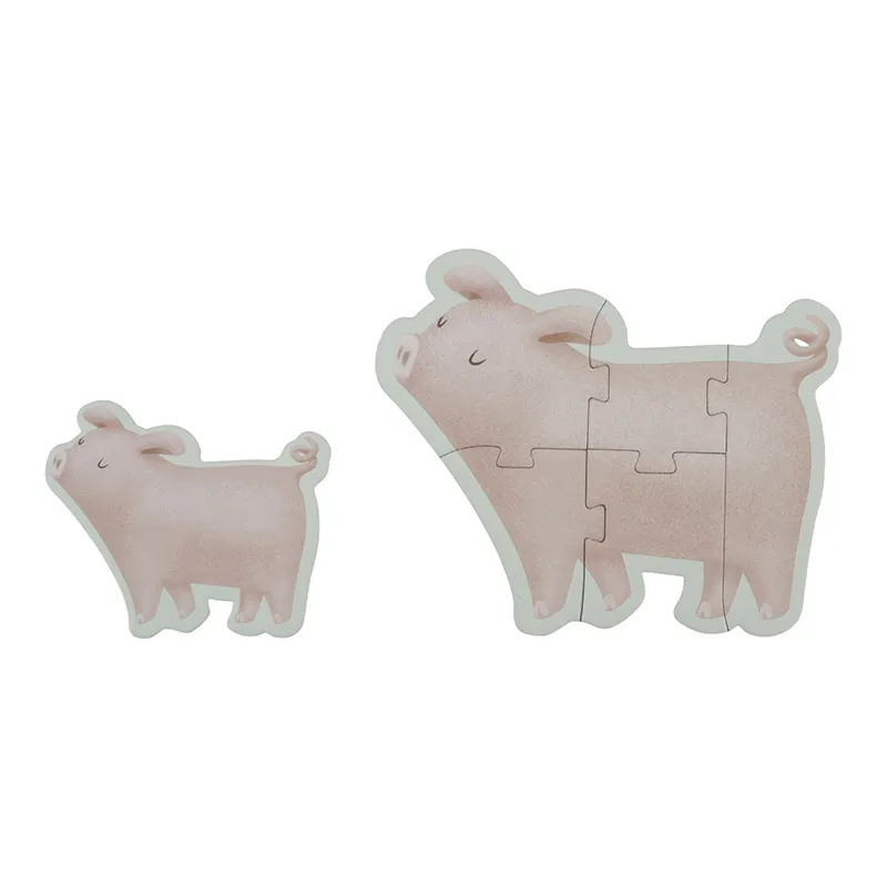 6 IN 1 PUZZLES LITTLE FARM - immagine 4
