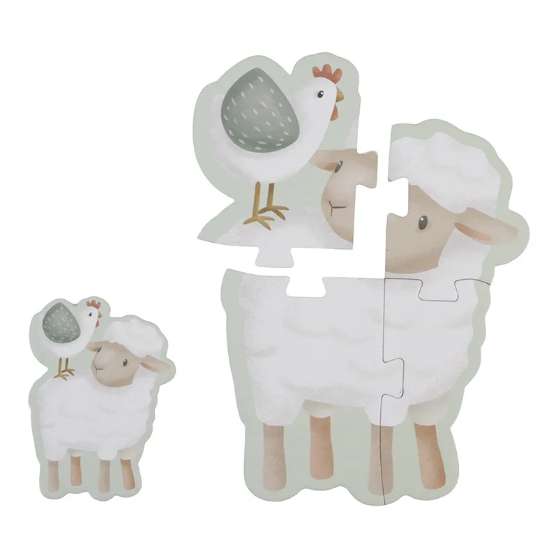 6 IN 1 PUZZLES LITTLE FARM - immagine 6