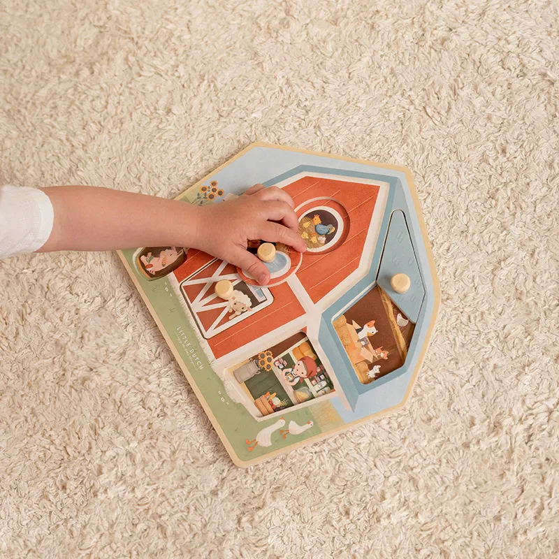 WOODEN PUZZLE LITTLE FARM+6.0 - immagine 6