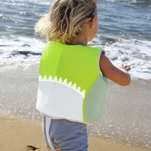 Gilet da Bagno Squali Blu Neon Agrumi