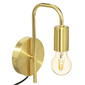 Lampada da parete “Keli” D12 oro in metallo