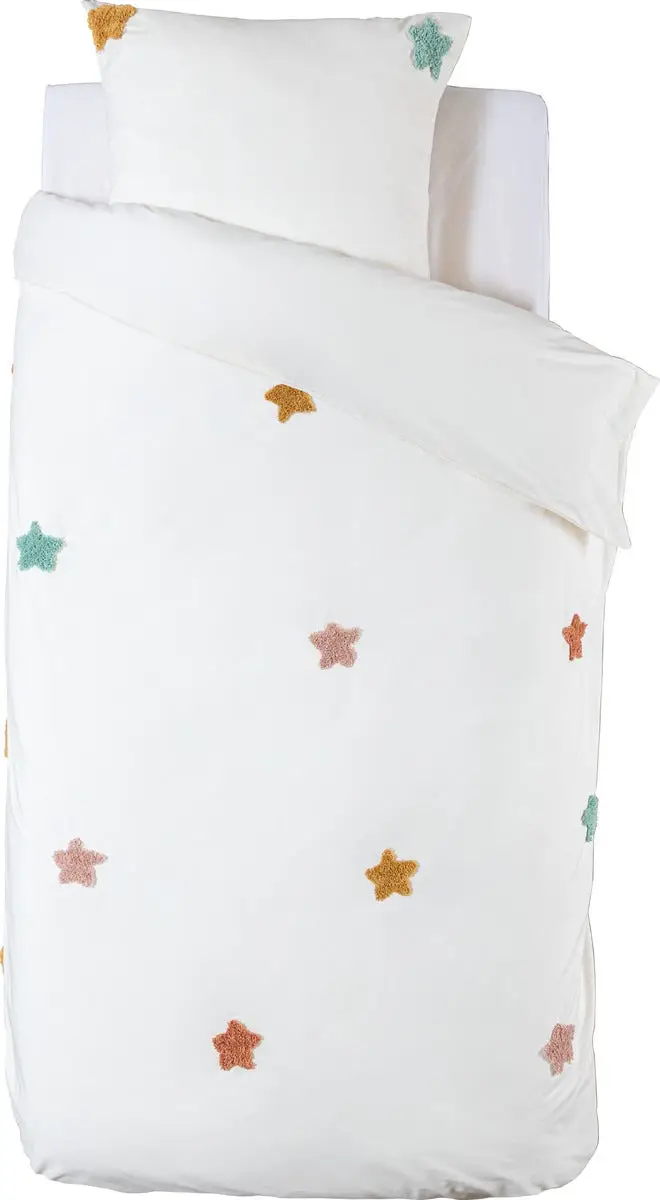 Completo letto STAR ARCOBALENO cotone, 140×200 cm - immagine 4