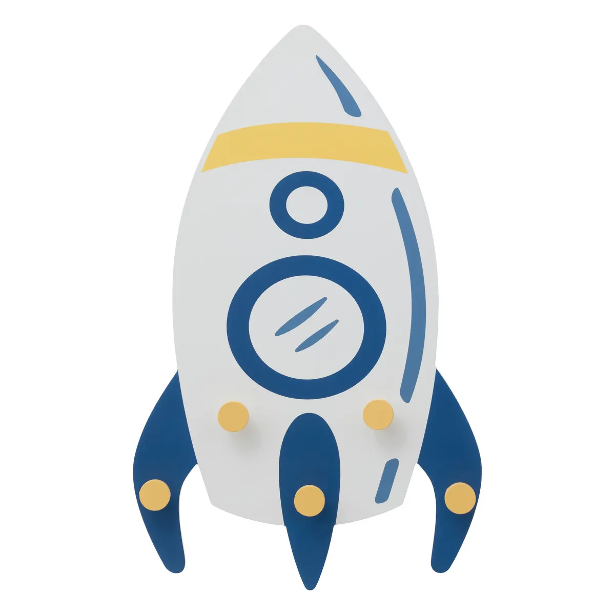 Appendiabiti per bambini con razzo “Espace” - immagine 4
