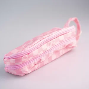 MINISO Astucci-Astuccio Rosa A Scacchi