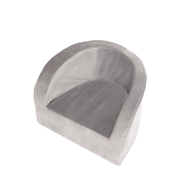 POLTRONA VELLUTO BIMBI – 4 colori disponibili - immagine 5