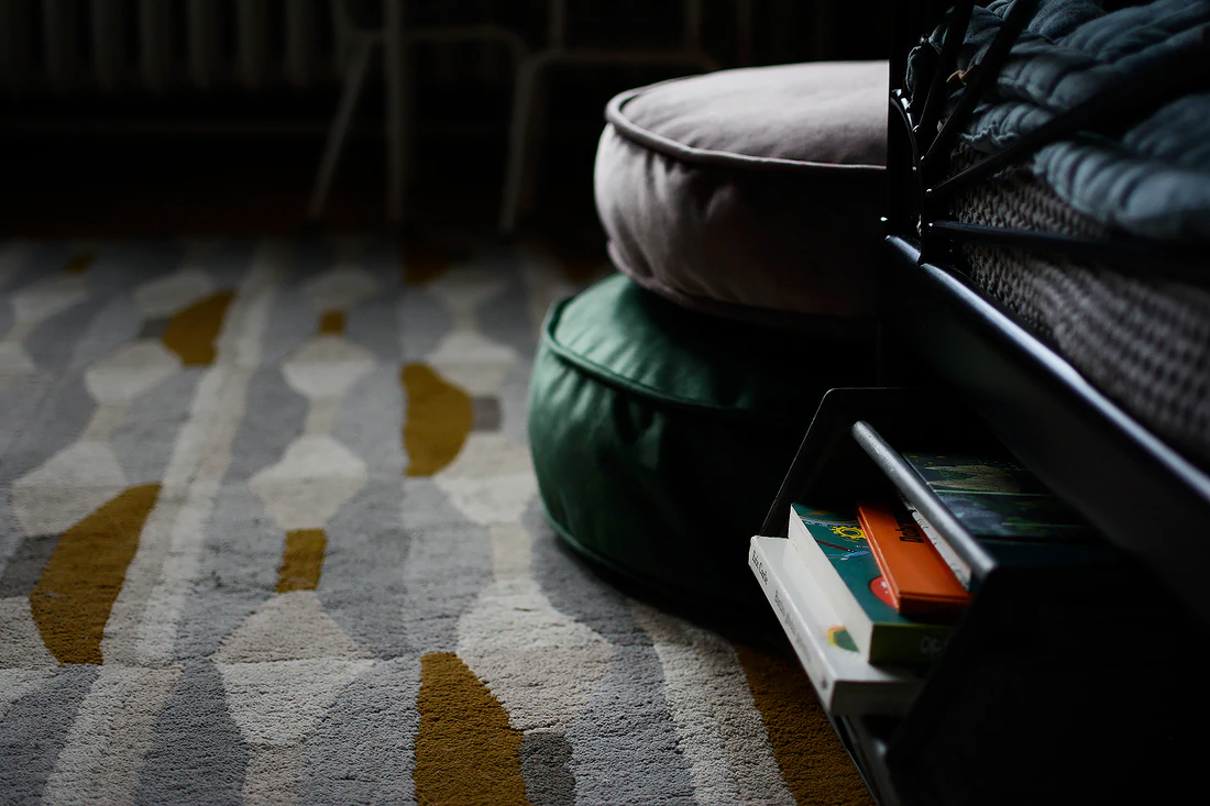 GRANDE POUF IN VELLUTO – 7 colori disponibili - immagine 5