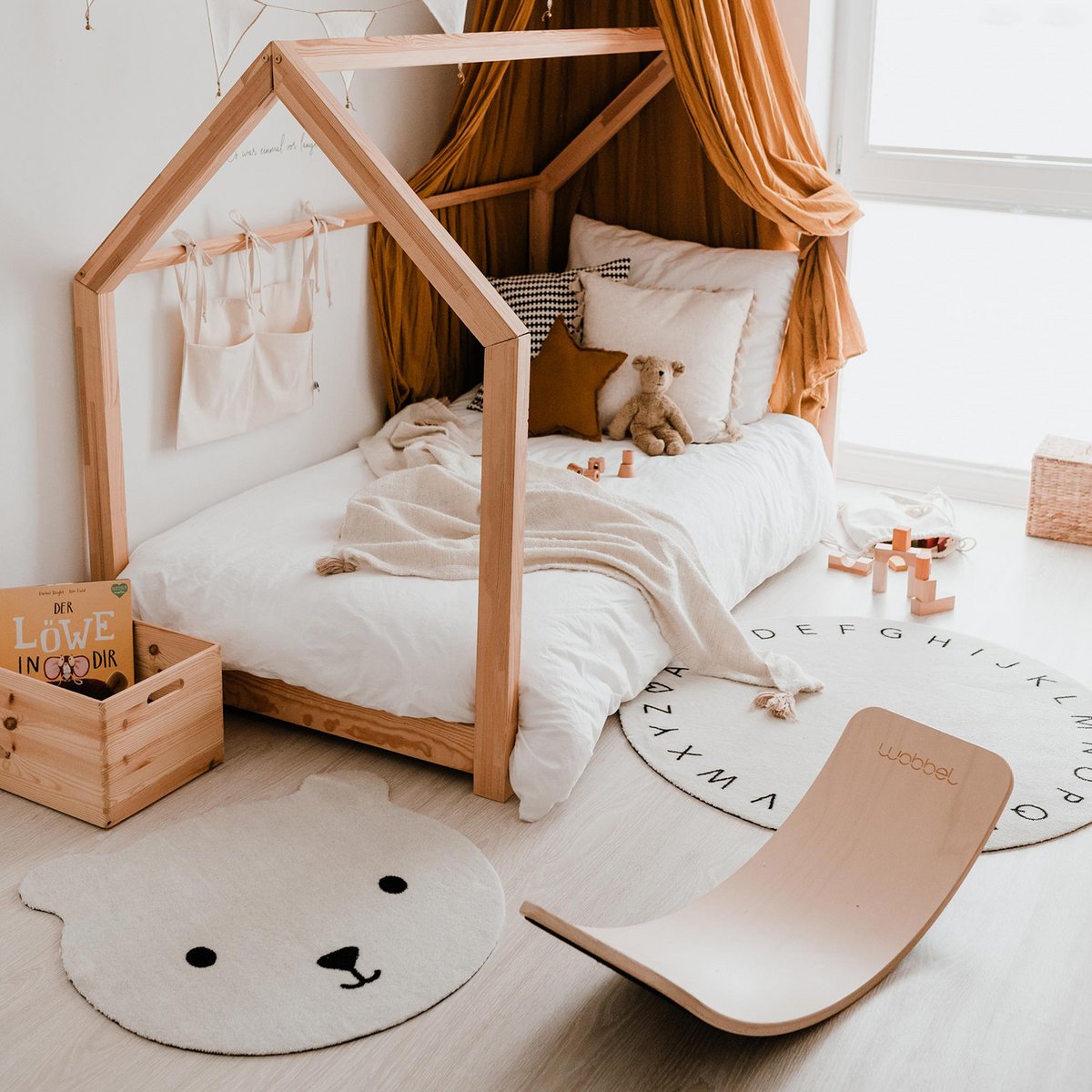 Tappeto lavabile per bambini orso - immagine 4