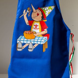Grembiule “Pinocchio e gli spaghetti”