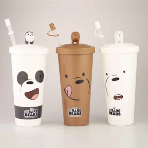 MINISO Borse & Zaini-Borraccia We Bare Bears – (1Pz)