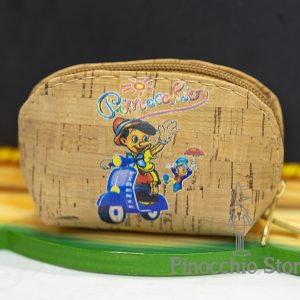 Portamonete in sughero di Pinocchio