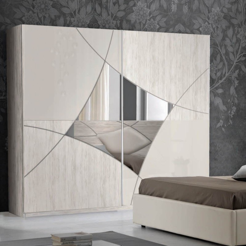 CAMERA DA LETTO MATRIMONIALE COMPLETA ATOM - immagine 4