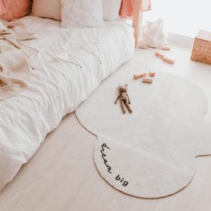 Tappeto per bambini nuvola – sogna in grande – lavabile