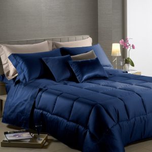 TRAPUNTA MATRIMONIALE IN RASO – 7 colori disponibili