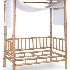 Lettino con Sbarre in Bambù – 140×70 cm