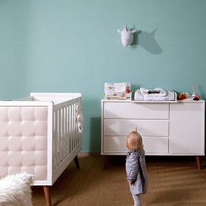 Culla/Lettino Retro Rio con Sbarre Removibili – 140 x 70 cm