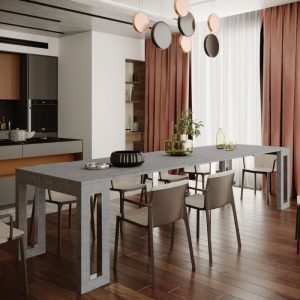 CONSOLLE ALLUNGABILE TRANSFORMER FRASSINATO – 3 colori disponibili