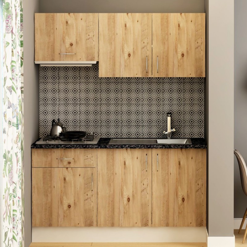 CUCINA ISERNIA 160 ROVERE CON ELETTRODOMESTICI - immagine 6