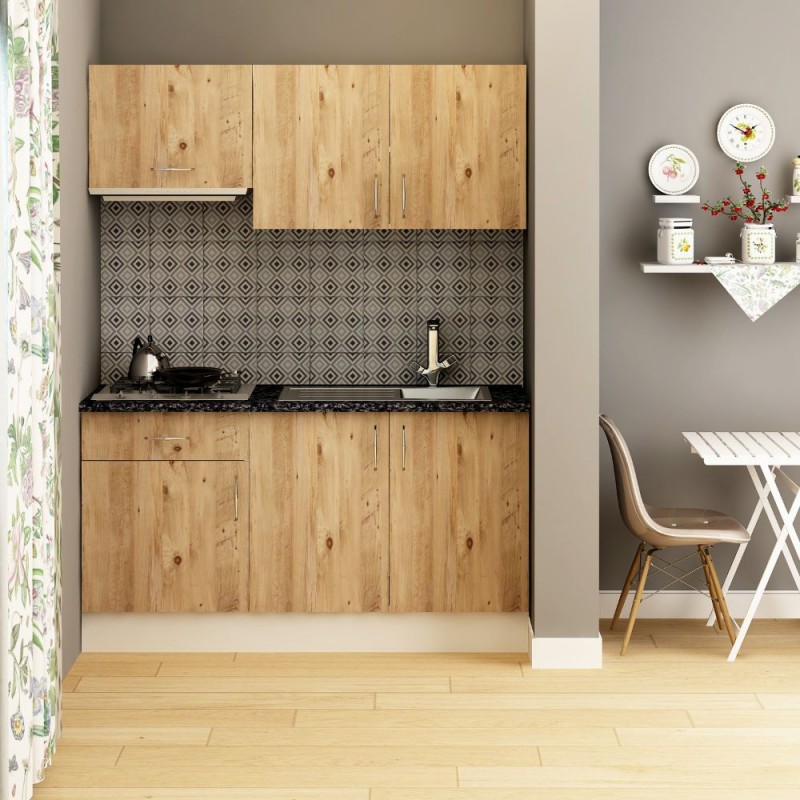 CUCINA ISERNIA 160 ROVERE CON ELETTRODOMESTICI - immagine 5