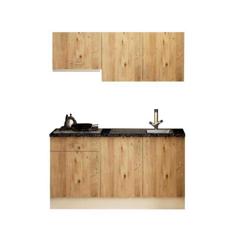 CUCINA ISERNIA 160 ROVERE CON ELETTRODOMESTICI - immagine 4