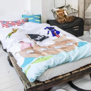 Set completo-lenzuola-federa e copripiumino – Peter Pan – letto singolo