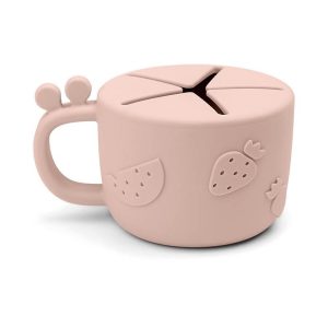 Tazza Snack Peekaboo – Raffi -100% Silicone Alimentare – 5 COLORI DISPONIBILI