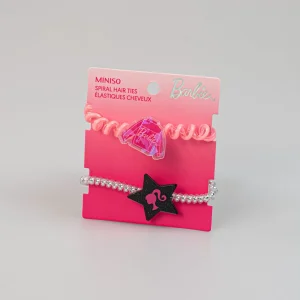 MINISO Accessori Capelli-Elastici Spirale – Barbie