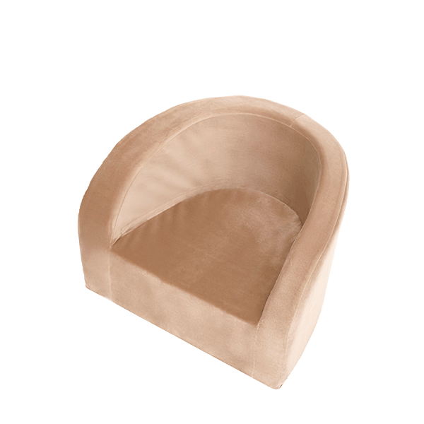 POLTRONA VELLUTO BIMBI – 4 colori disponibili - immagine 3