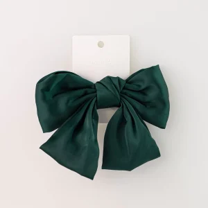 MINISO Accessori Capelli-Fermaglio Fiocco Verde Per Capelli