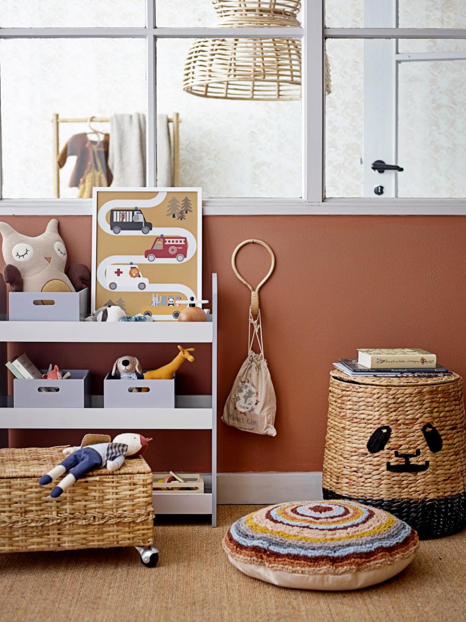 Cestino contenitore e decorativo con coperchio, Natura - immagine 4