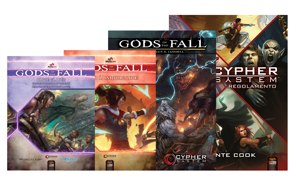 Cypher System Gods of the Fall – Bundle (NUOVA COMPOSIZIONE 2025)