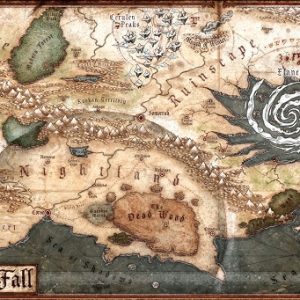 Cypher System: Mappa Gods of the Fall