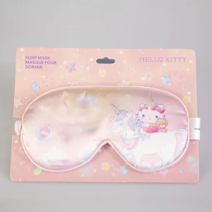 MINISO Accessori Viaggio-Maschera Per Gli Occhi – Hello Kitty Unicorn
