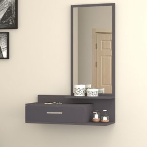 MOBILE INGRESSO CON SPECCHIO JOY CEMENTO