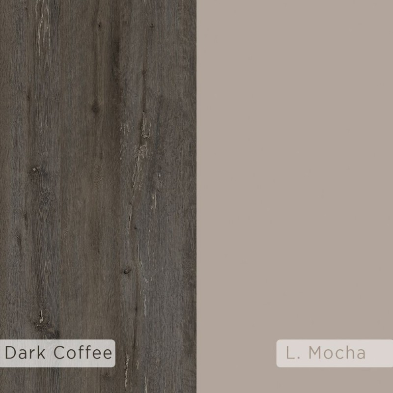 MOBILE INGRESSO SCARPIERA HOLDON COLORE TORTORA DARK COFFEE - immagine 9