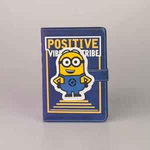 MINISO Notebook-Notebook Minions Con Fibbia Magnetica