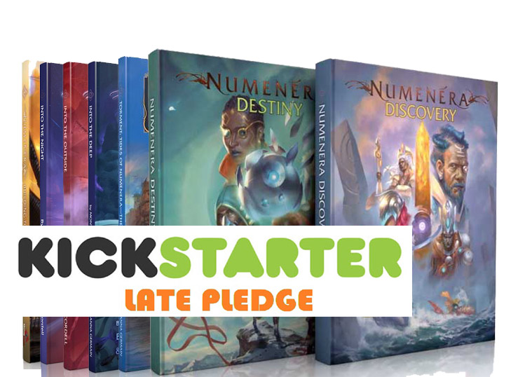 Numenera LATE PLEDGE – TECH DISCOVERY, DESTINY E 8 MANUALI AGGIUNTIVI!
