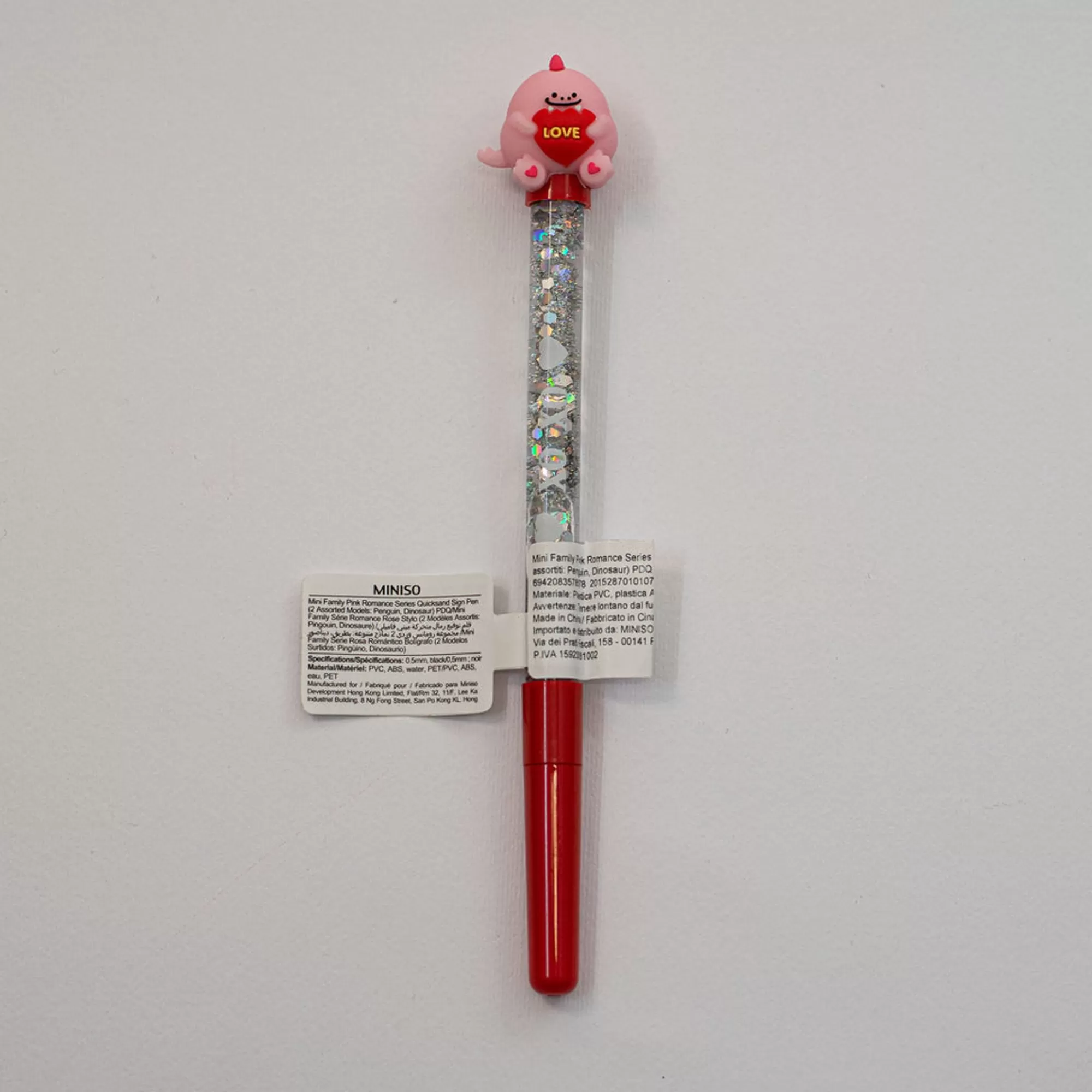 MINISO Penne E Pennarelli-Penna Pink Romance (1Pz) - immagine 2